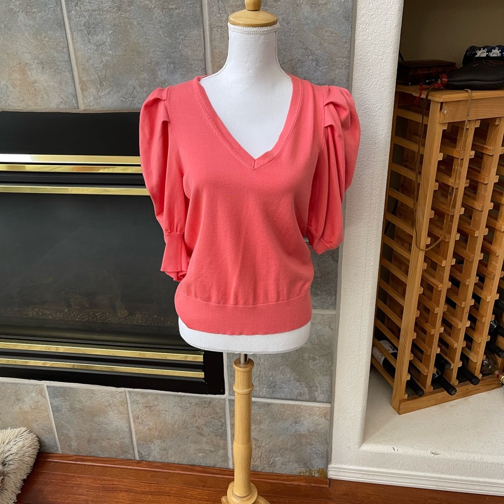 Puff sleeve sweater